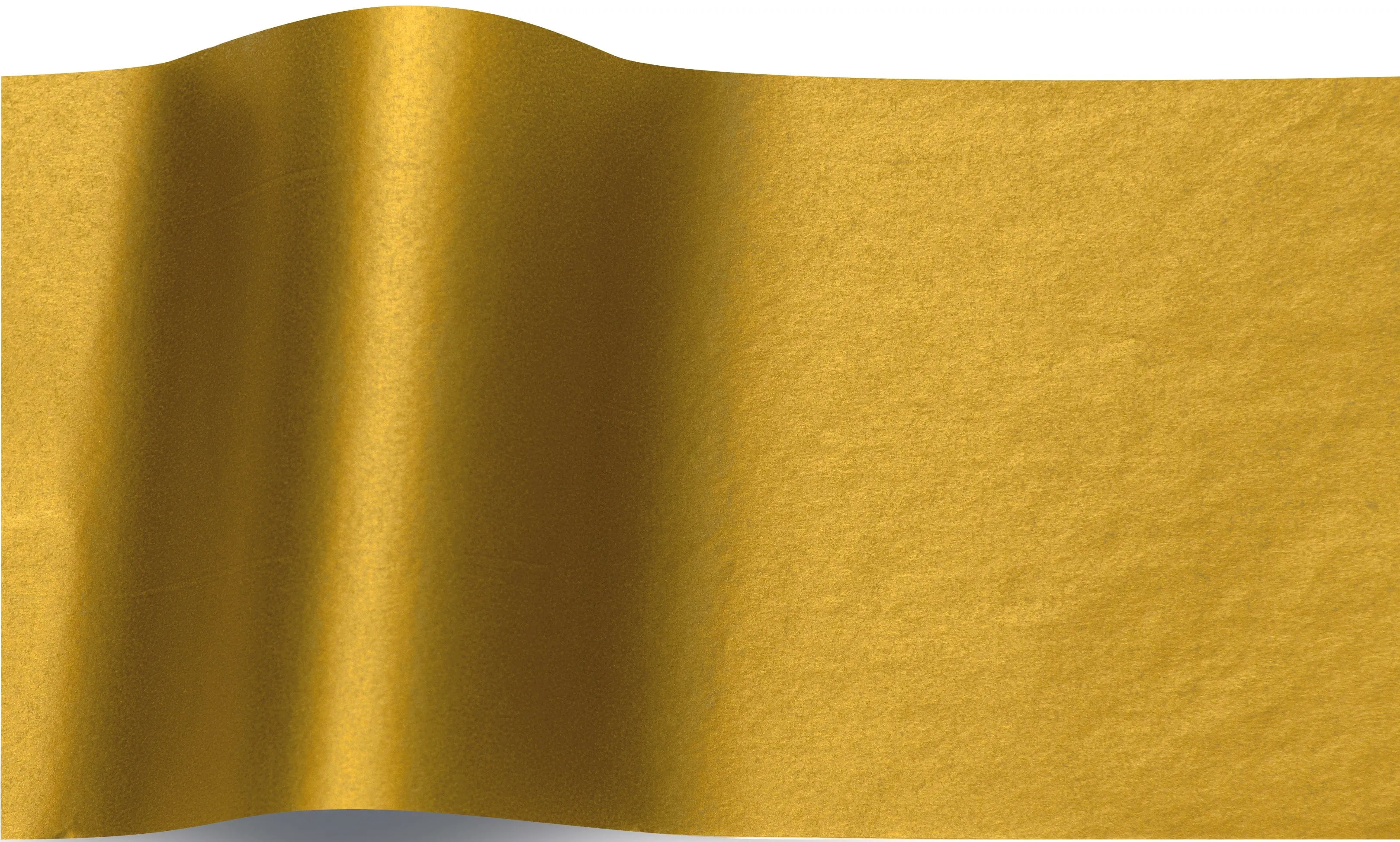 10 Metallic Gold Tissue Paper Sheets | Gift Wrap Paper in Metallic Gold, Size 56 x 76cm (19"x28") - Perfect for Gifting and Crafting