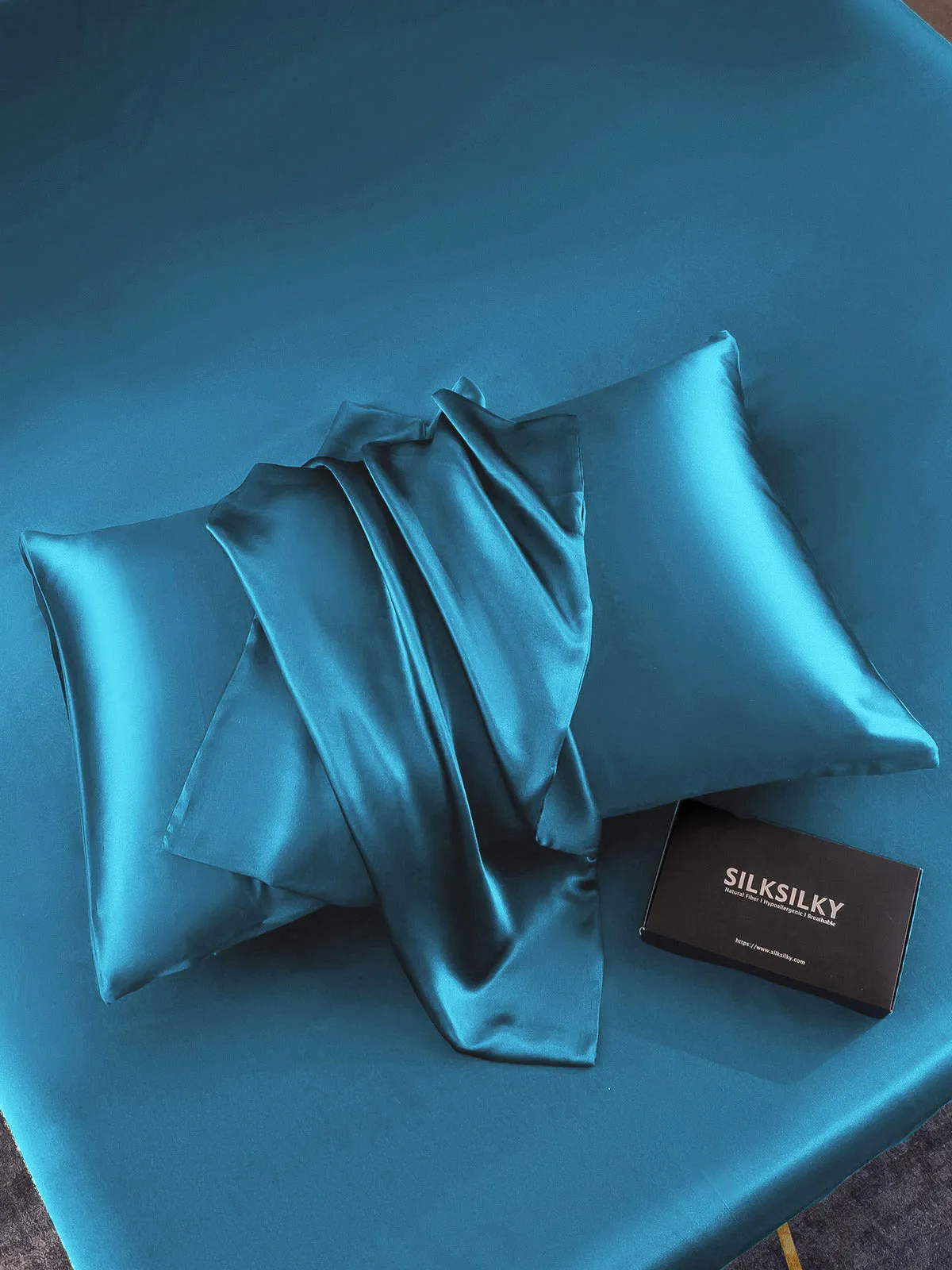 19Momme 100% Mulberry Silk Pillowcase - Envelope Closure