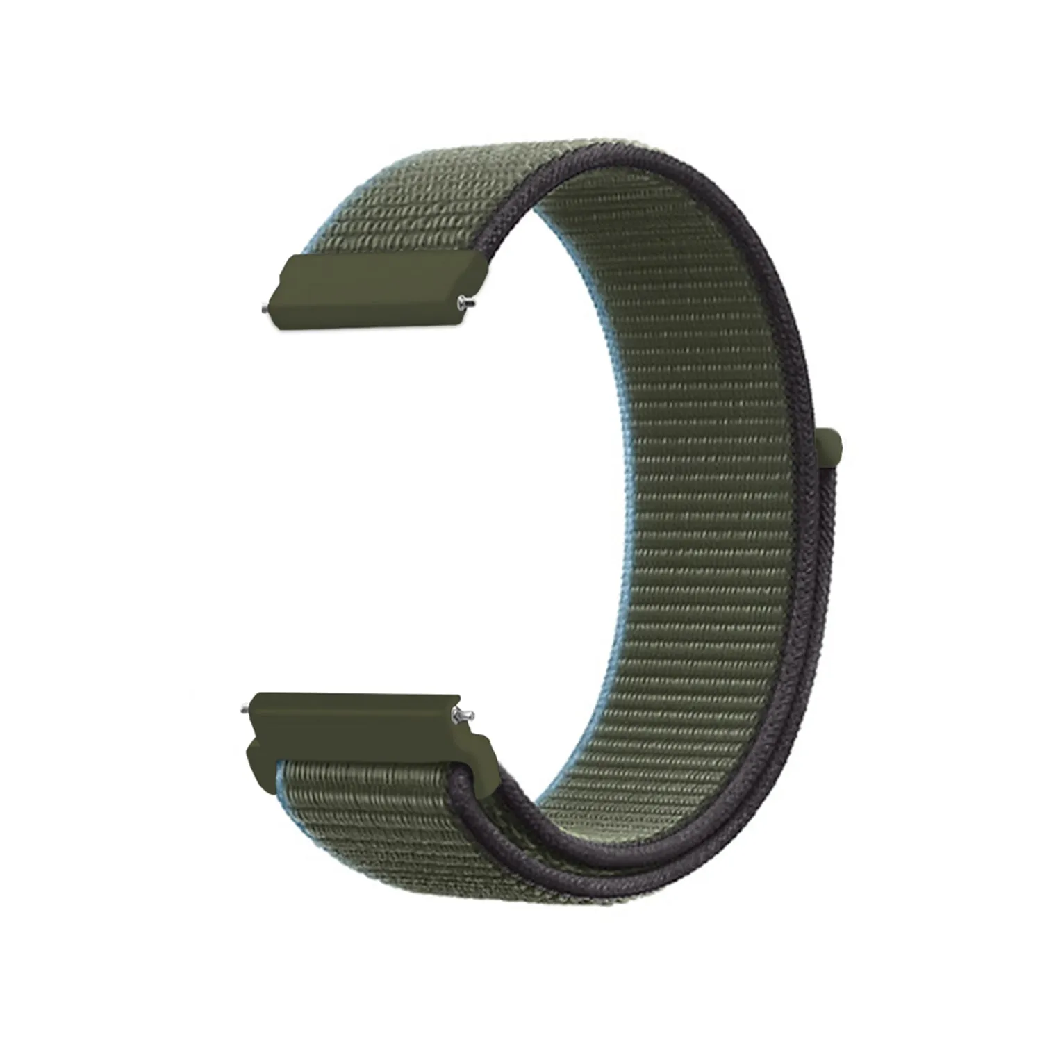 22mm SmartWatch Sport Loop Nylon Bands Spruce Aura