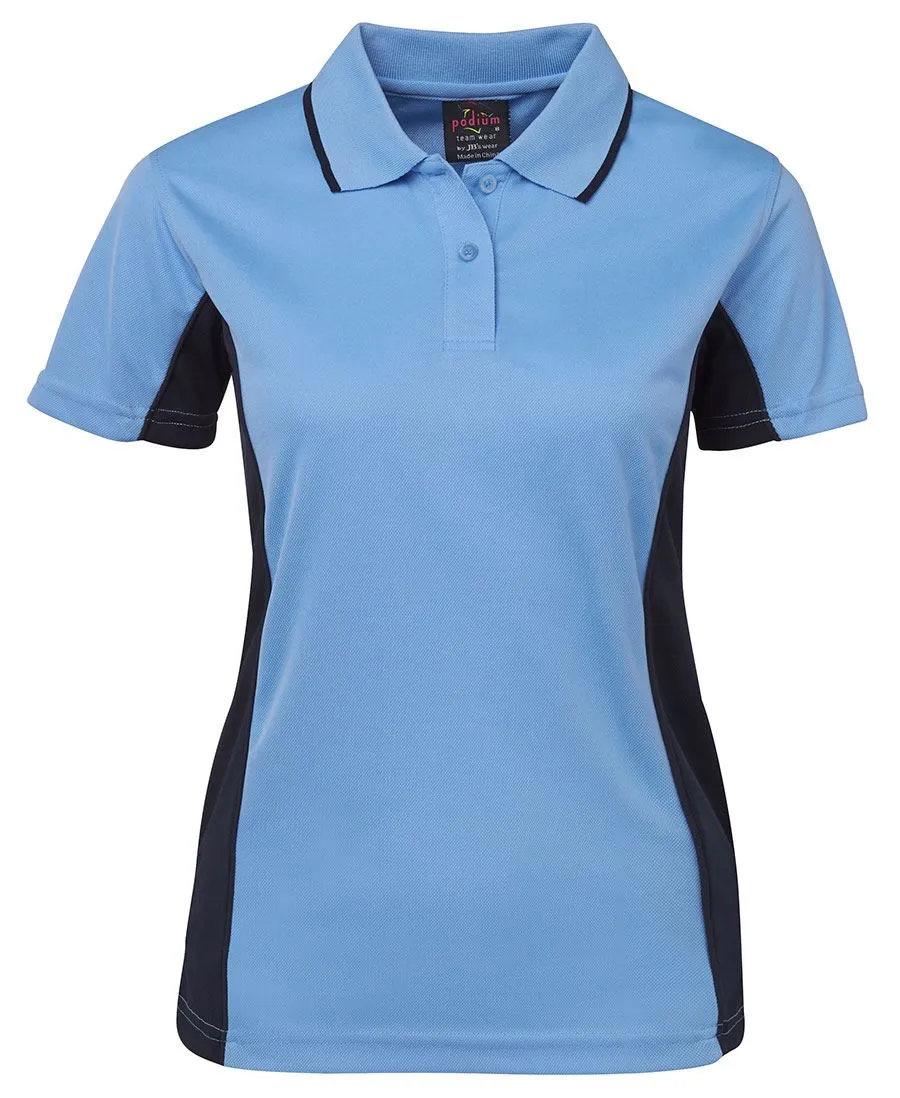 7LPP JB's PODIUM LADIES CONTRAST POLO