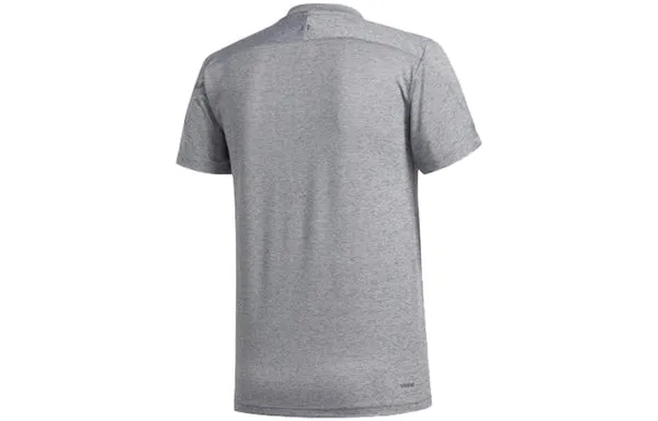 Adidas Training Sports Short Sleeve Tee 'Light Grey', Gray