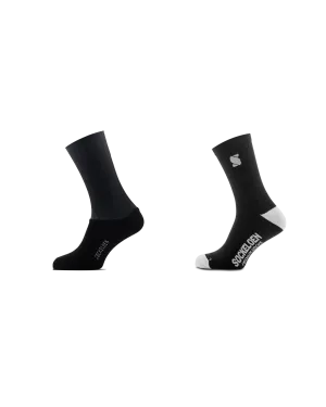 Aero Socks All Black  Podium Casual Socks Black