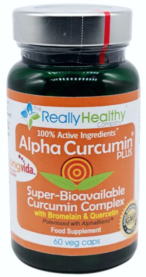 AlphaCurcumin Plus 60 Veg Capsules 250 mg