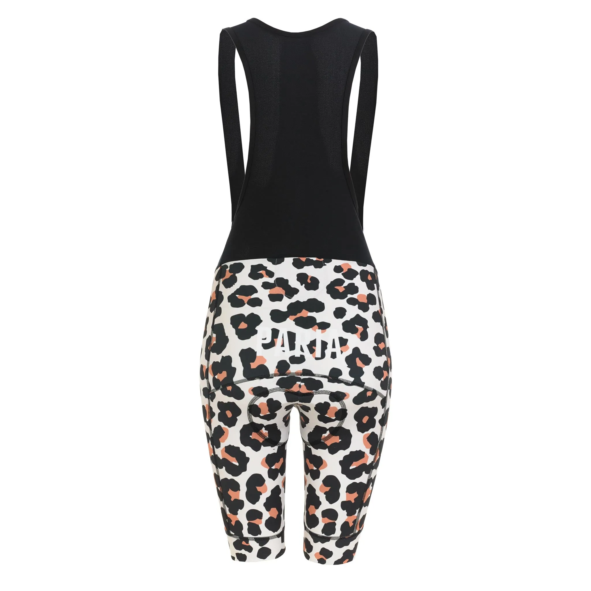 Animal Print Womens Bib Shorts