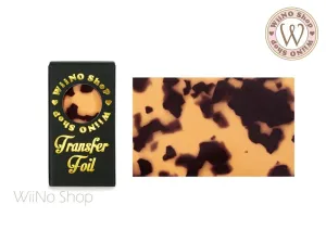 Blonde Tortoise Shell Pattern Nail Transfer Foil (TS-03)