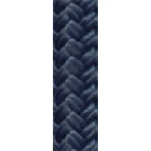 Braided Nylon Dock Line with eye-1/2" x 35' Navy