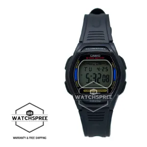 Casio Standard Digital Black Resin Strap Watch LW201-2A