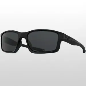 Chainlink Oakley Polarized Sunglasses in Matte Black/Grey Polarized