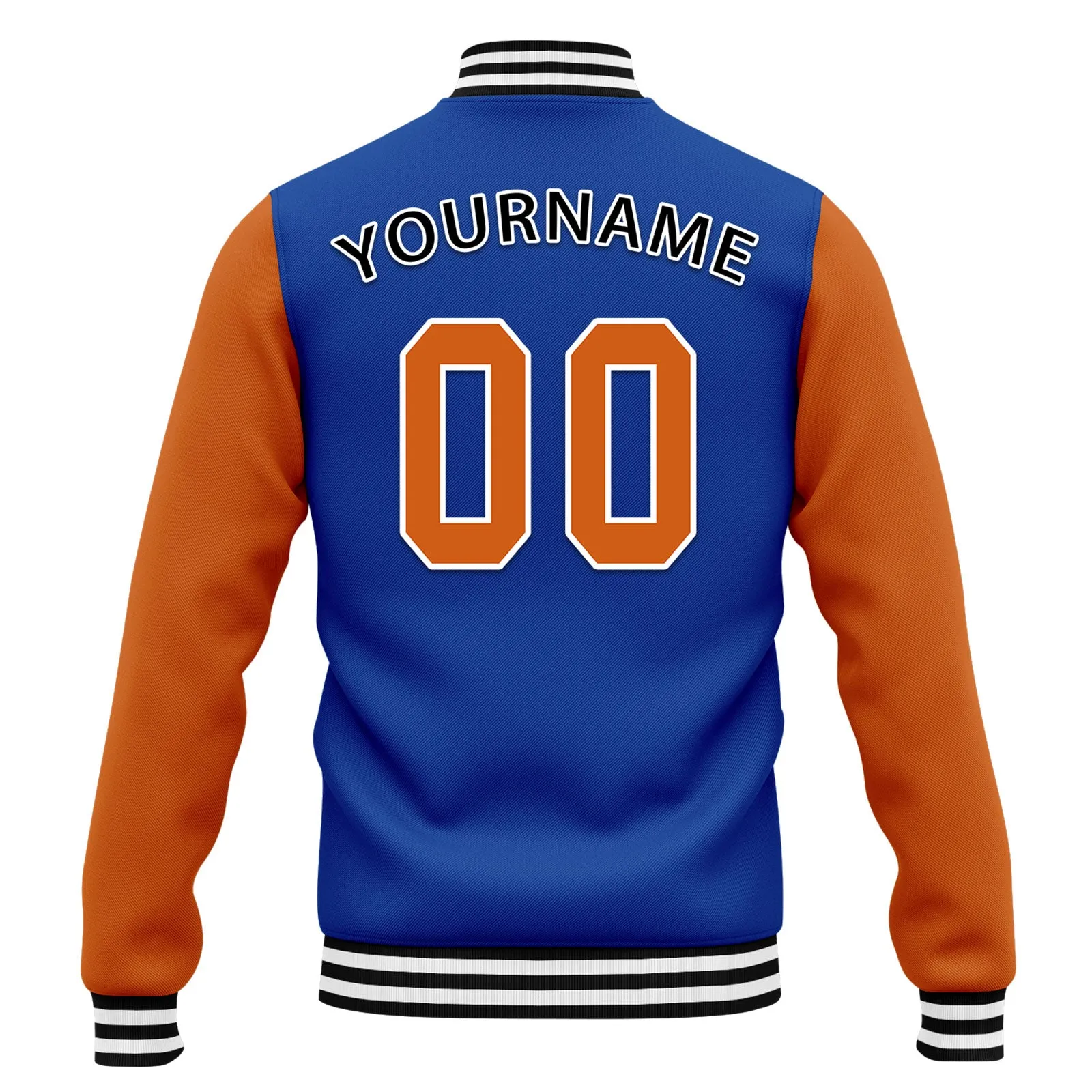 Custom Raglan Sleeves Jacket Bomber Full-Snap Varsity Letterman Personalized Jacket FZ005-D025002-14