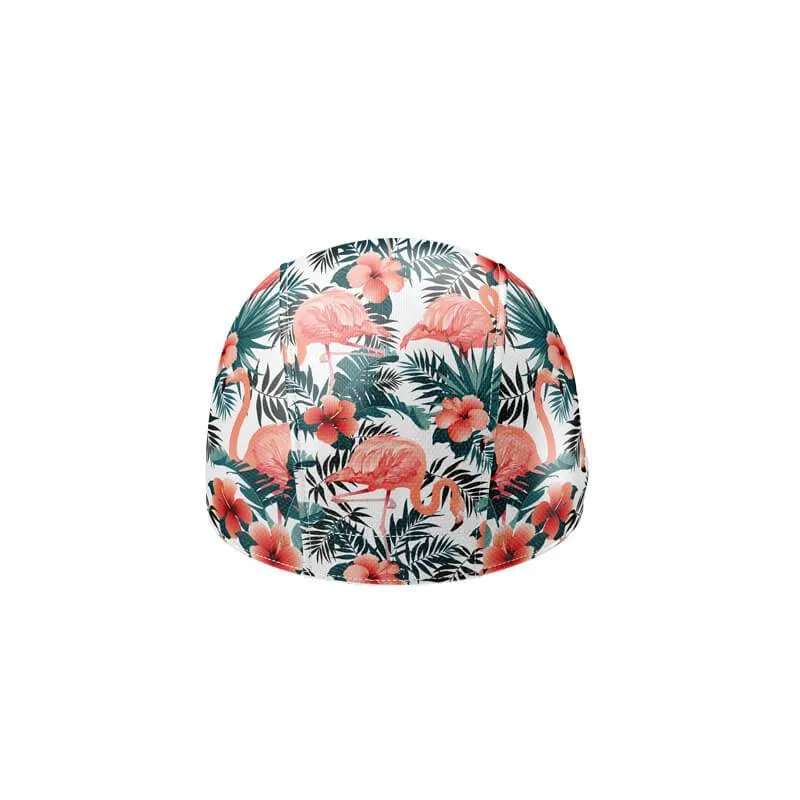 Flamingo Cycling Cap (White)