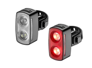 Giant Recon HL200 and TL200 Bike Light Combo | Black