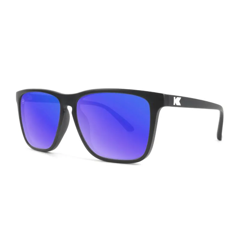 Knockaround Fast Lanes Sunglasses - Matte Black / Moonshine