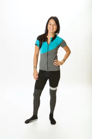 LOOK :Made in Italy  women Seamless Leg Covers made of with soft fabric