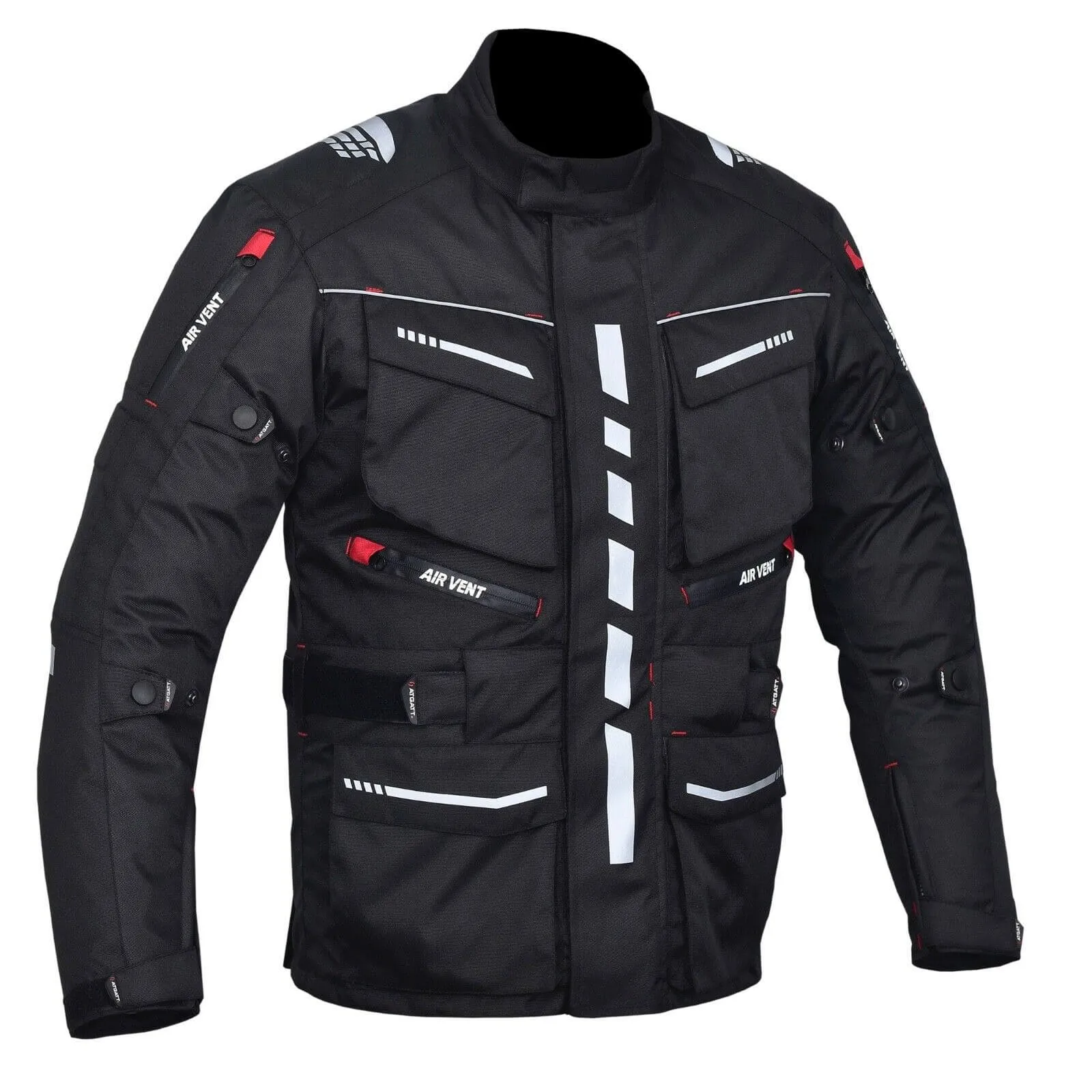 Motorbike, Motorcycle Cambridge Jacket, Cordura Textile,CE Approved Armour