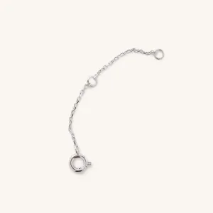 Necklace Extender- Silver