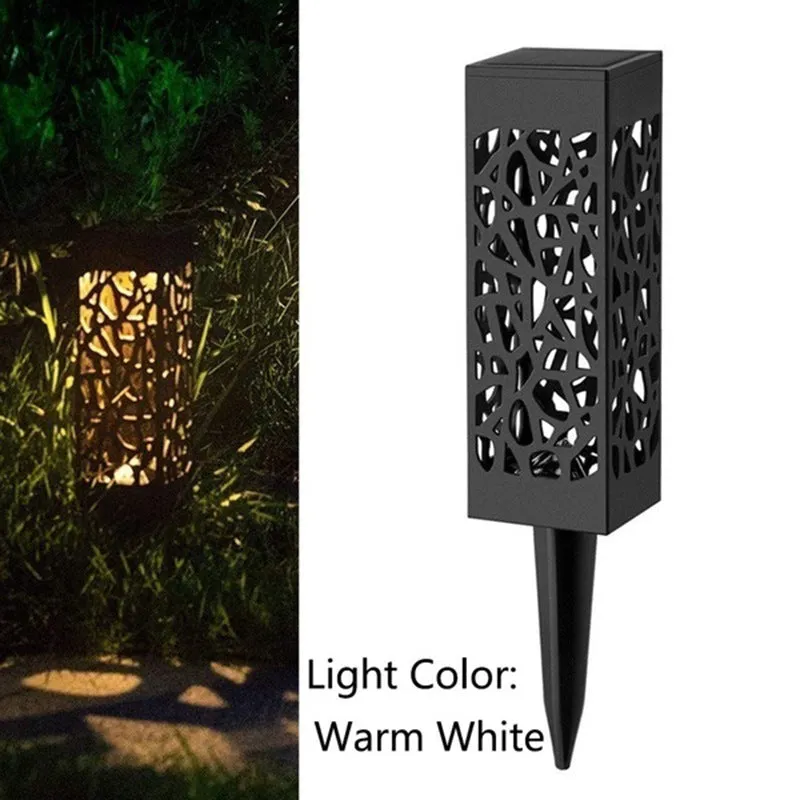 Outdoor Lawn Light Hollow Light Waterproof Lighting Solar Landscape Light Outdoor Park Camping Lawn Light