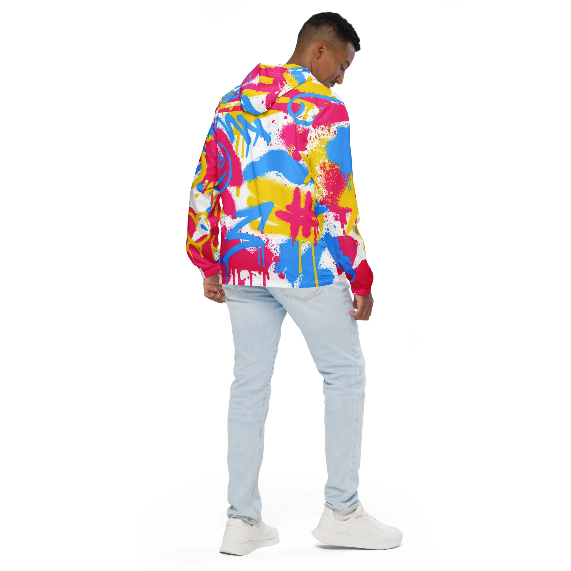 Pansexual Pride Graffiti Jacket