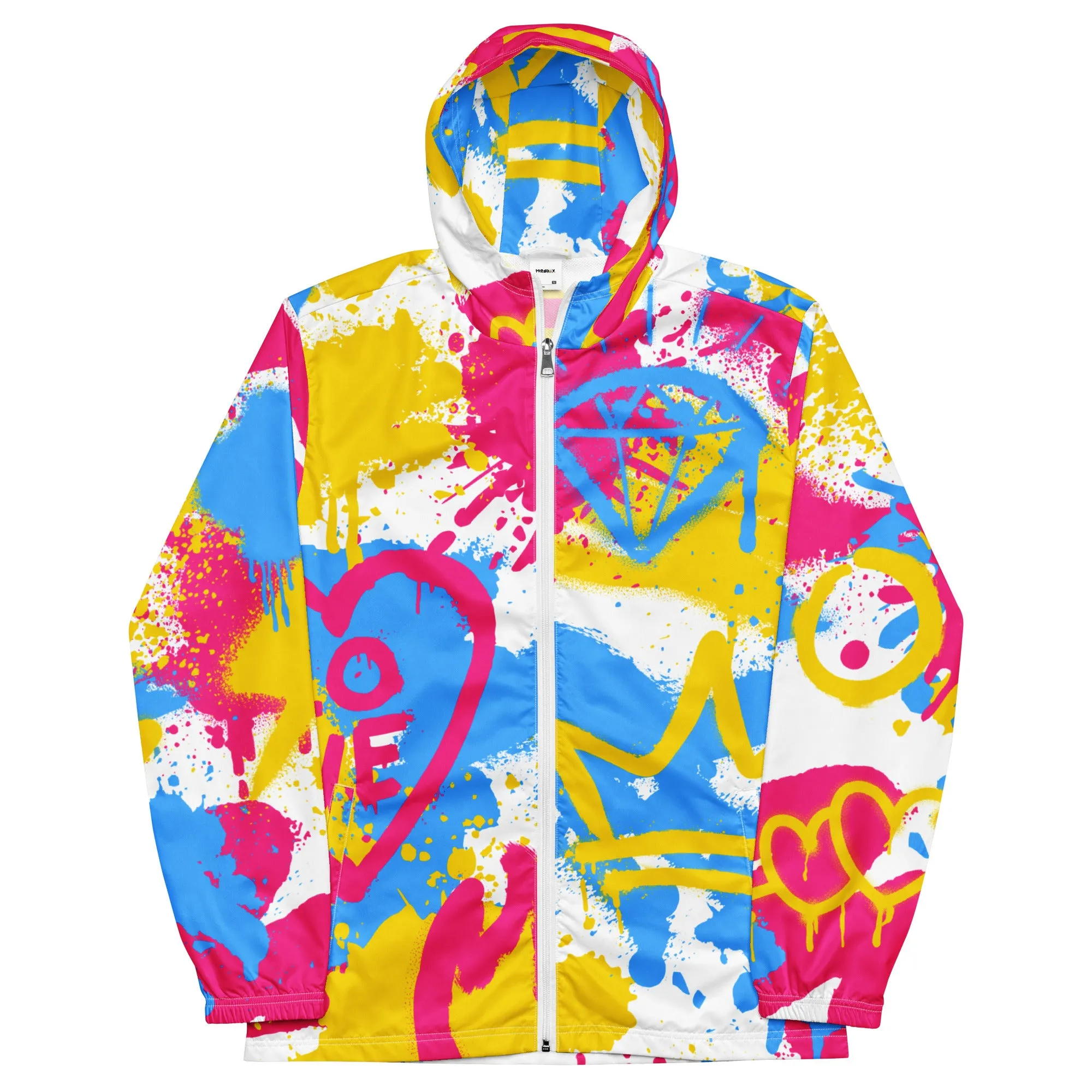 Pansexual Pride Graffiti Jacket