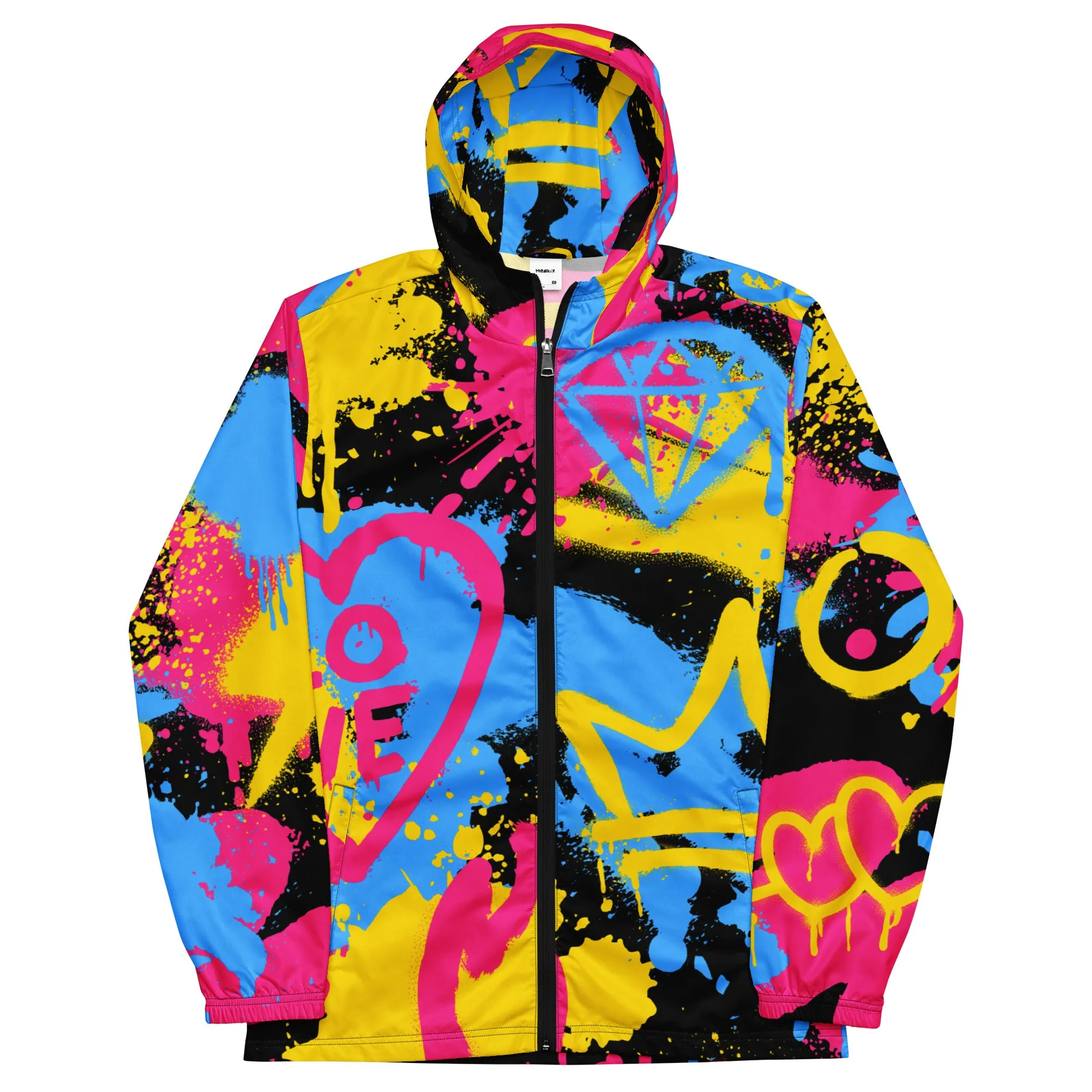 Pansexual Pride Graffiti Jacket