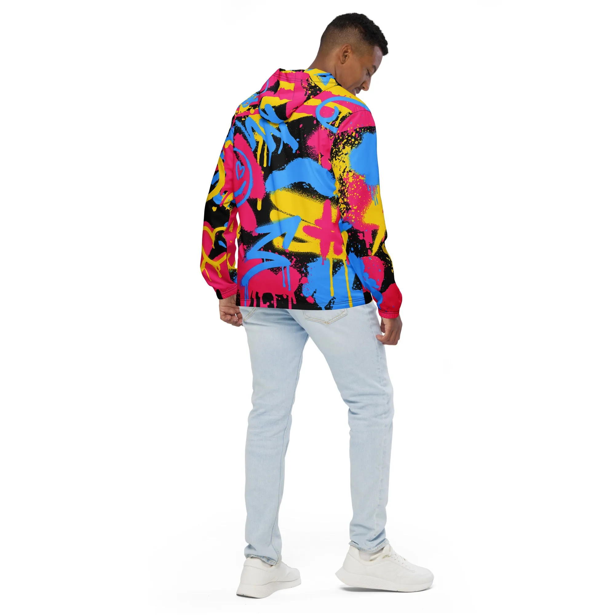 Pansexual Pride Graffiti Jacket