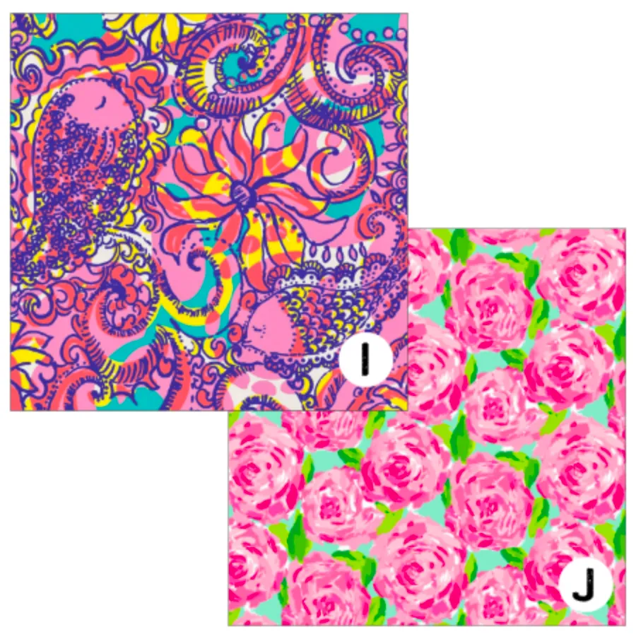 Printed HTV LILY FLORAL Heat Transfer Vinyl 12 x 12 inch sheet