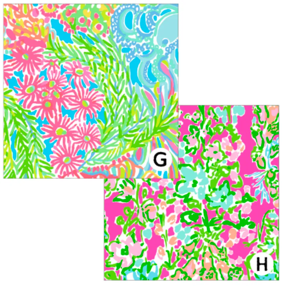 Printed HTV LILY FLORAL Heat Transfer Vinyl 12 x 12 inch sheet