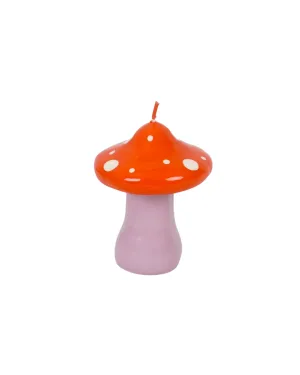 Red Mushroom Candle Large