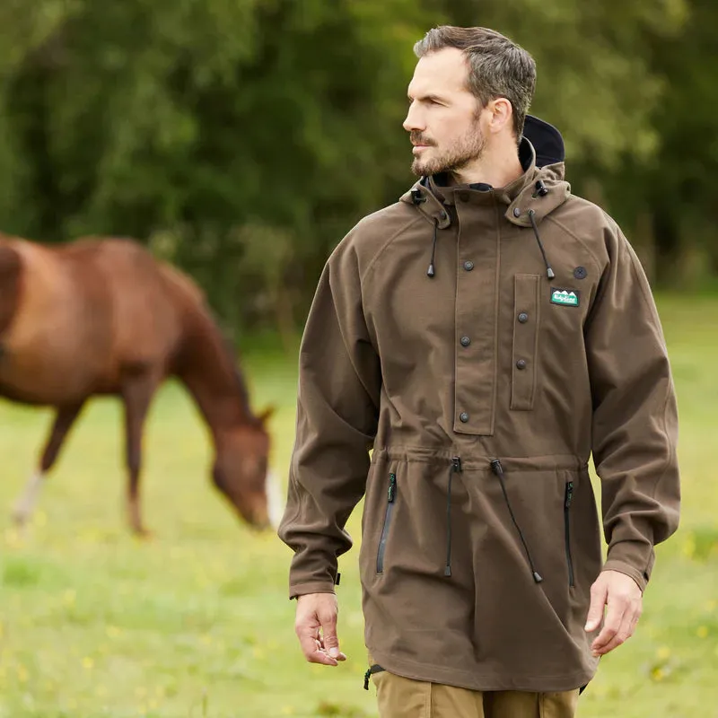 Ridgeline Mens Teak Monsoon Classic Waterproof Smock