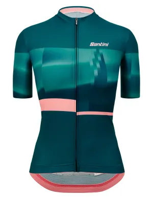 Santini Women's Mirage Summer Jersey - Teal