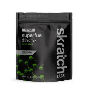 Skratch Labs Sports Superfuel Drink Mix Resealable Pouch 840g