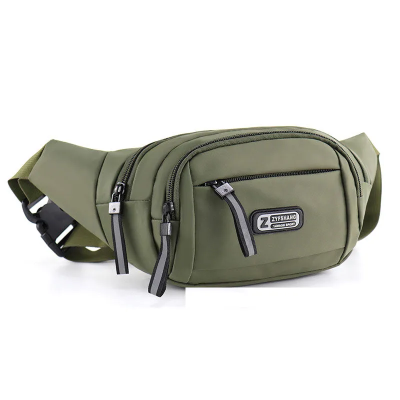 Sports outdoor multi-functional waterproof waist bag for men and women with large capacity for cashier business construction site work mobile phone bag