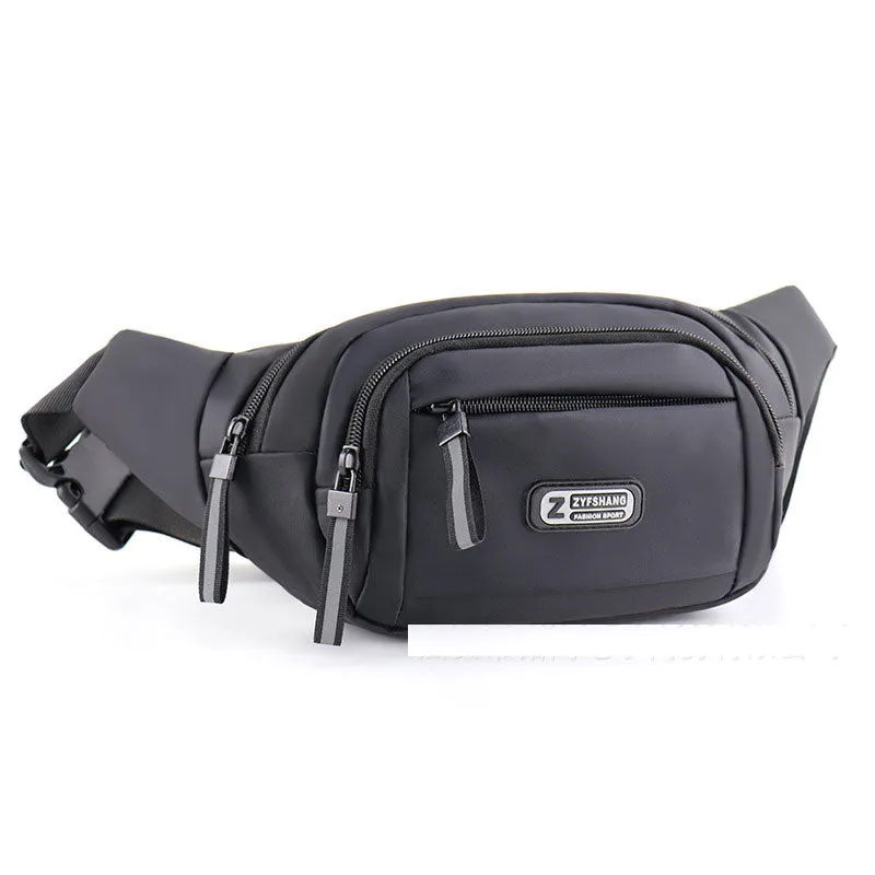 Sports outdoor multi-functional waterproof waist bag for men and women with large capacity for cashier business construction site work mobile phone bag