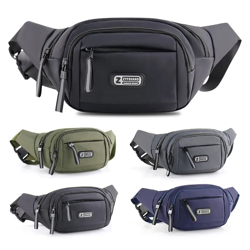 Sports outdoor multi-functional waterproof waist bag for men and women with large capacity for cashier business construction site work mobile phone bag