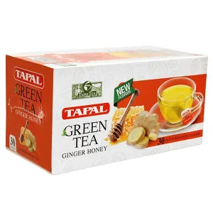 TAPAL GREEN TEA GINGER HONER BAGS 30PCS