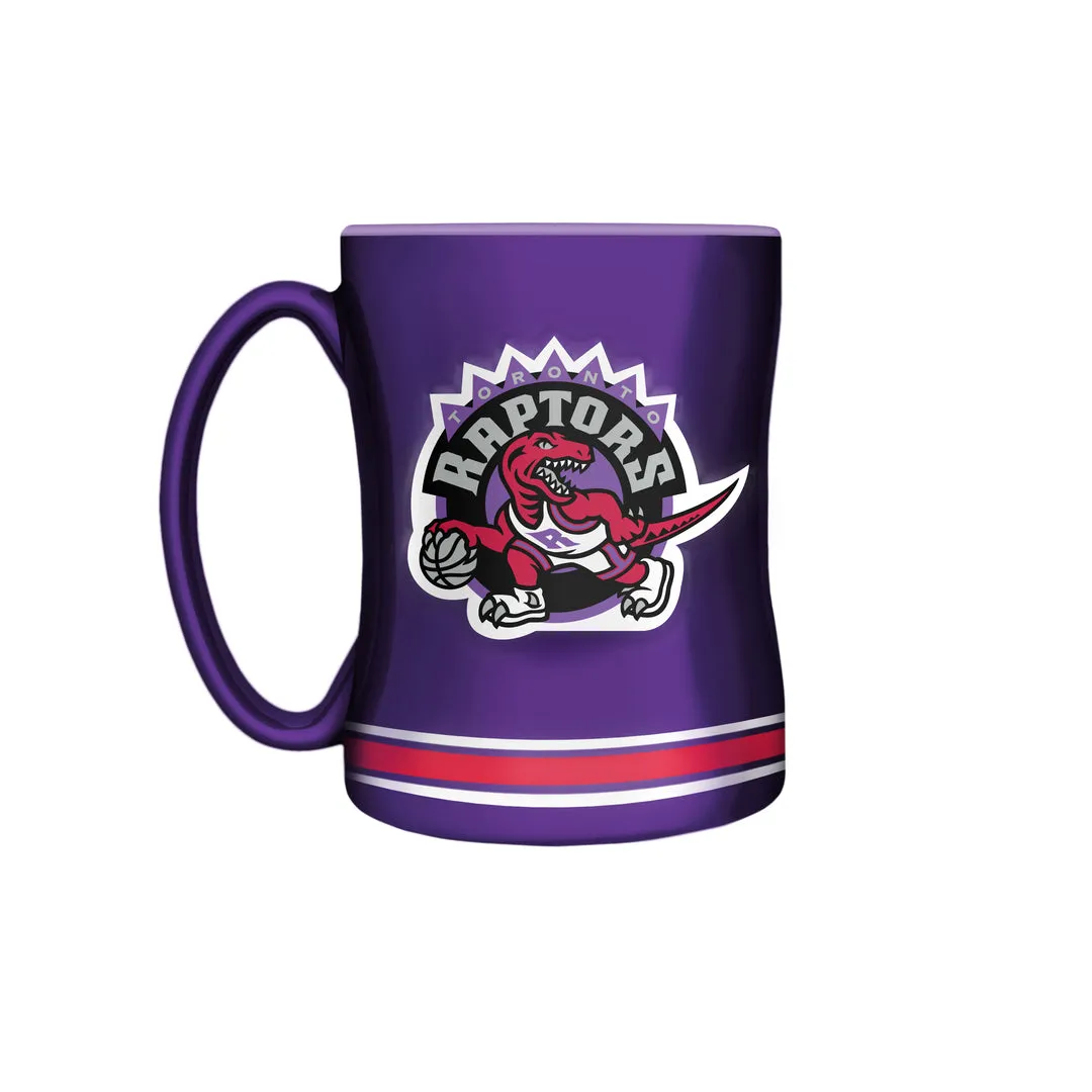 The Sports Vault NBA Toronto Raptors 14oz Hardwood Classic Sculpted Mug